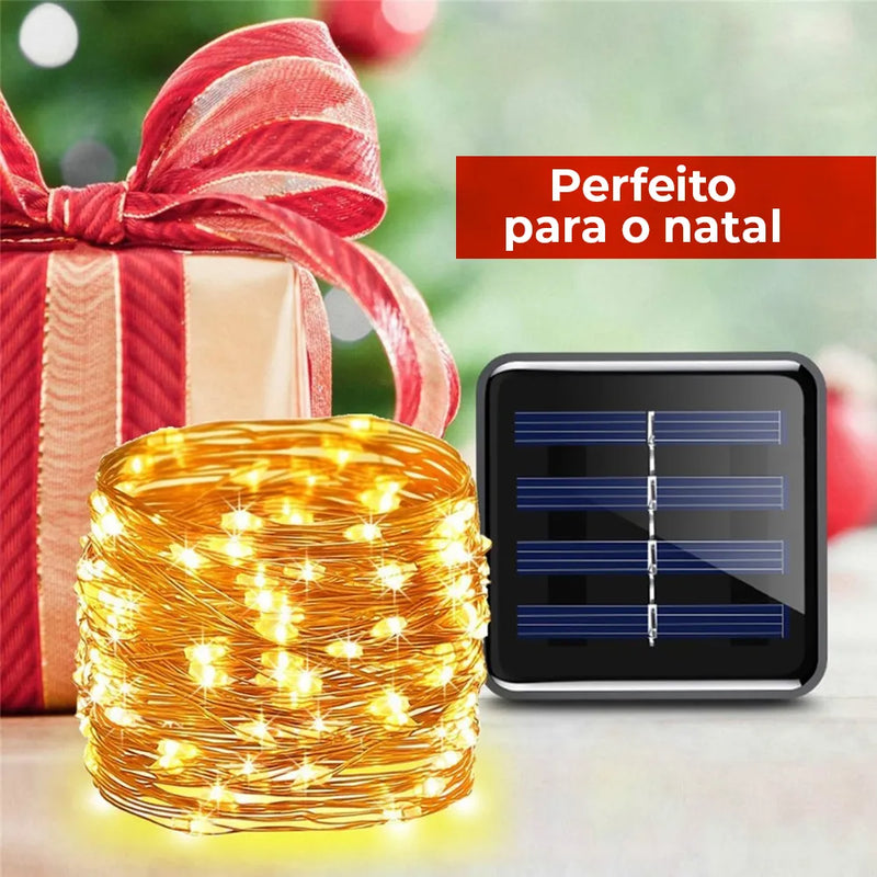 Fio de led solar